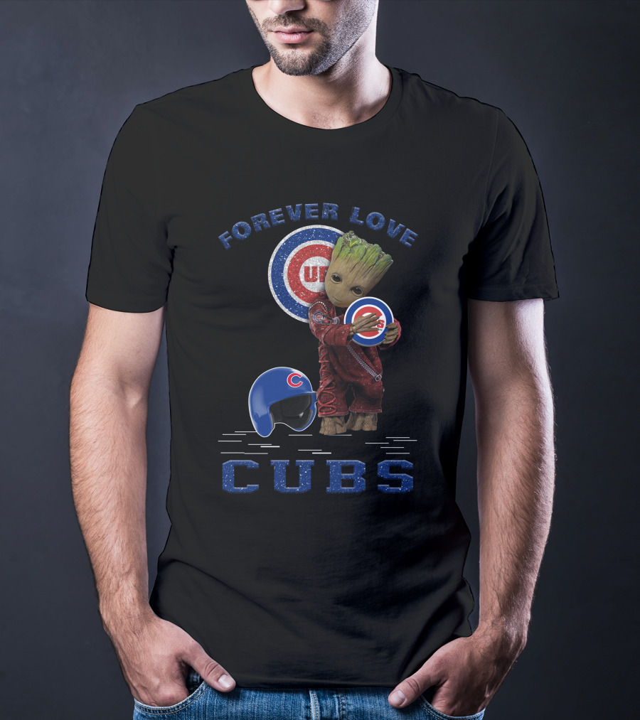 Forever Love Cubs MLB Groot Fan T-Shirt