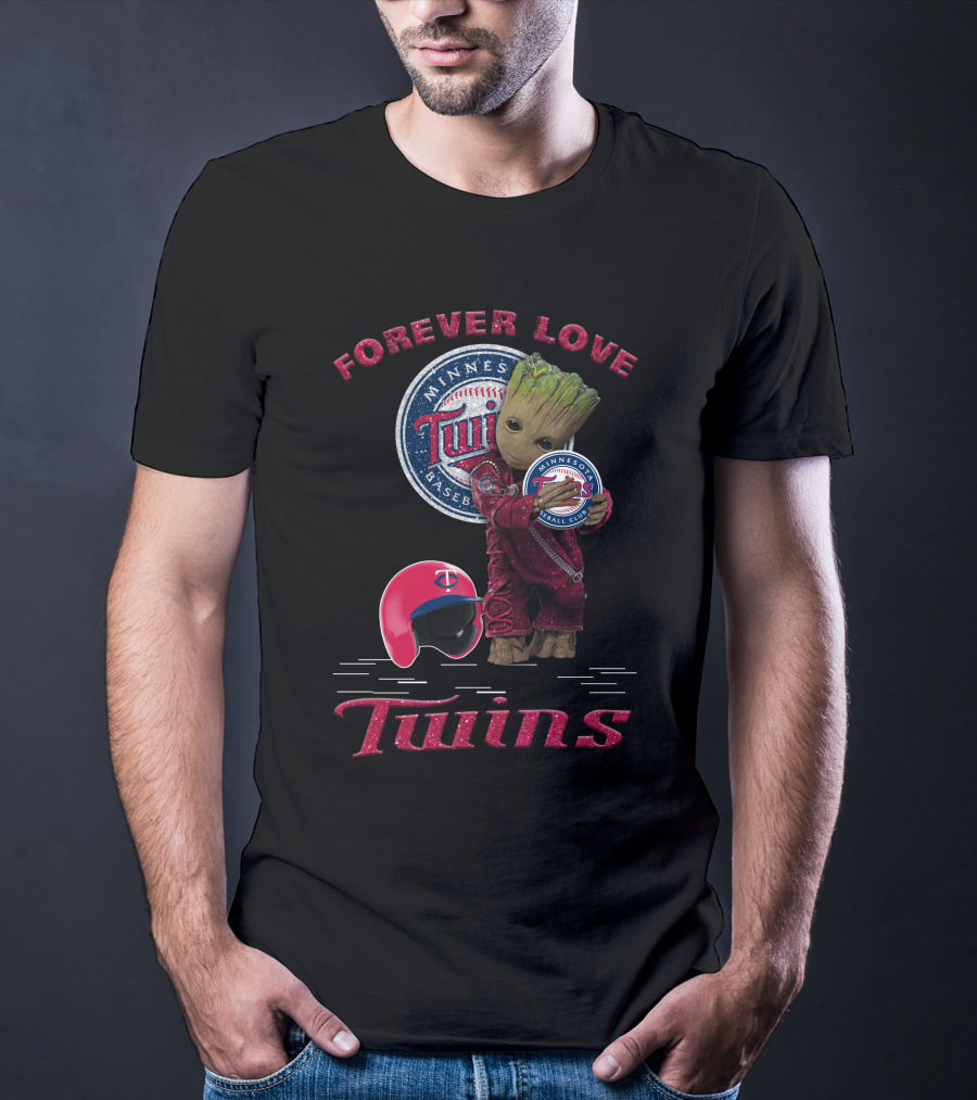 Forever Love Minnesota Twins MLB Baseball Groot Fan T-Shirt