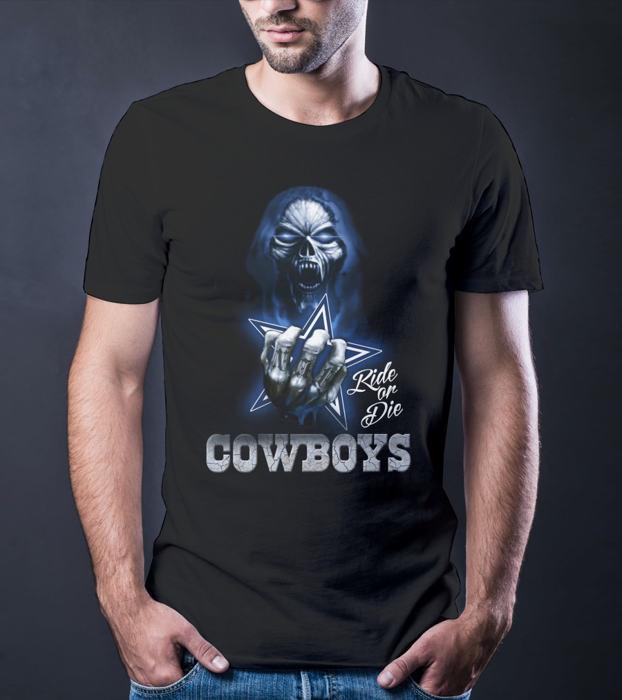 Ride Or Die Cowboys Nfl Dallas T-Shirt