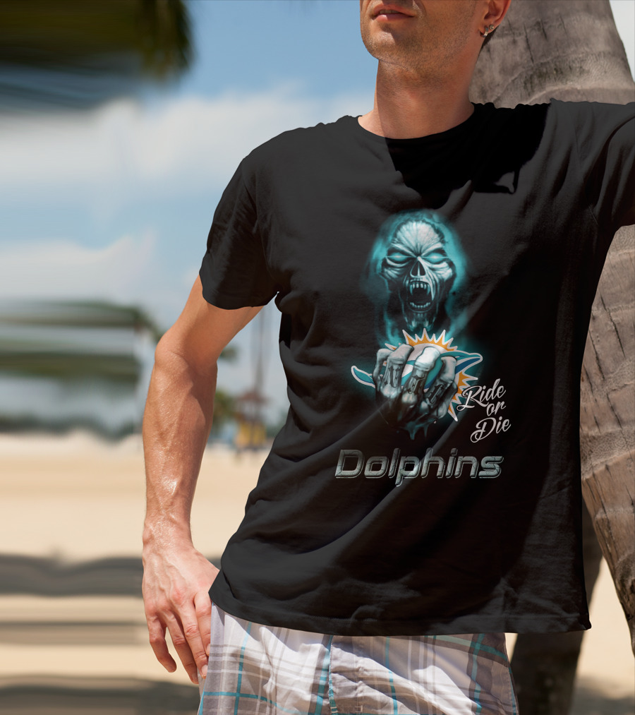 Ride Or Die Miami Dolphins Nfl T-Shirt