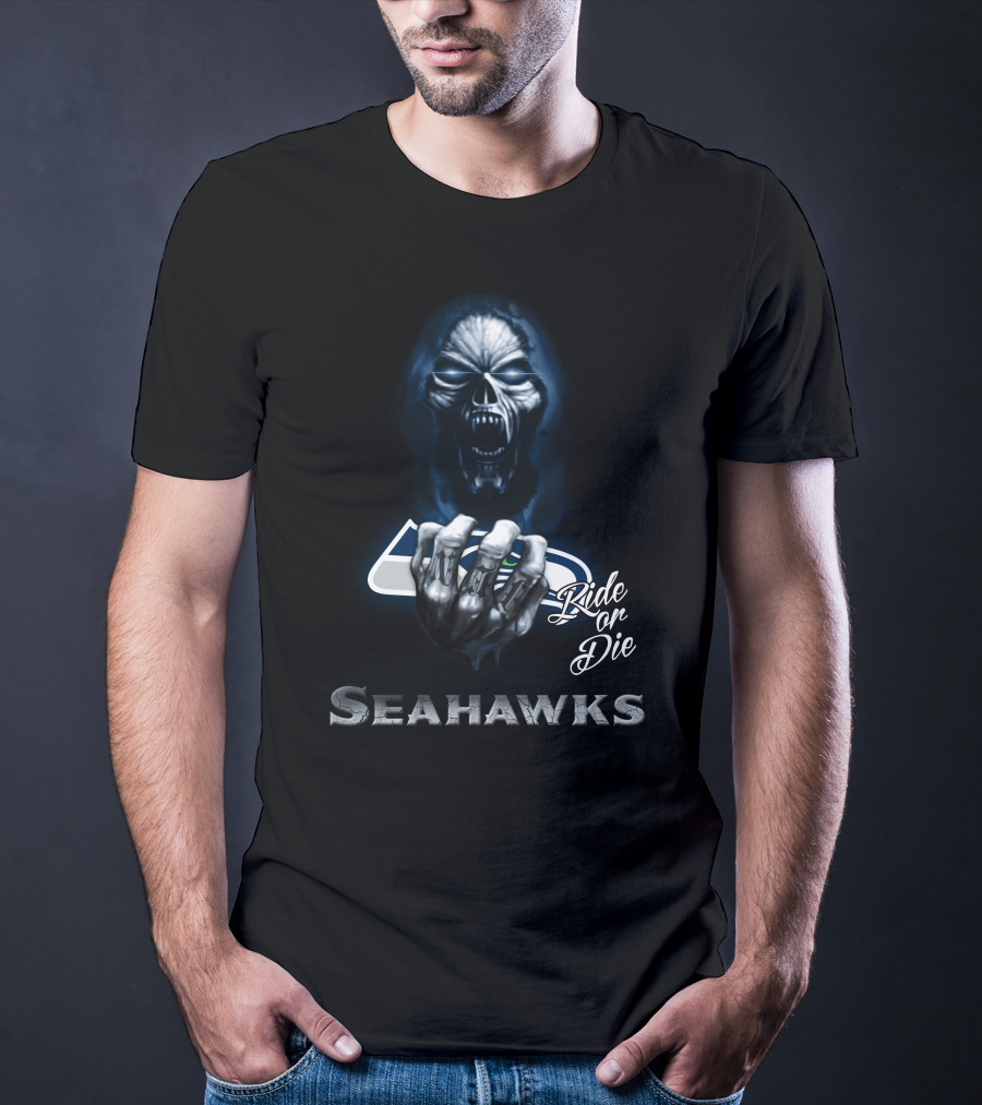Seattle Seahawks Nfl Ride Or Die 146 Hd0029 T-Shirt