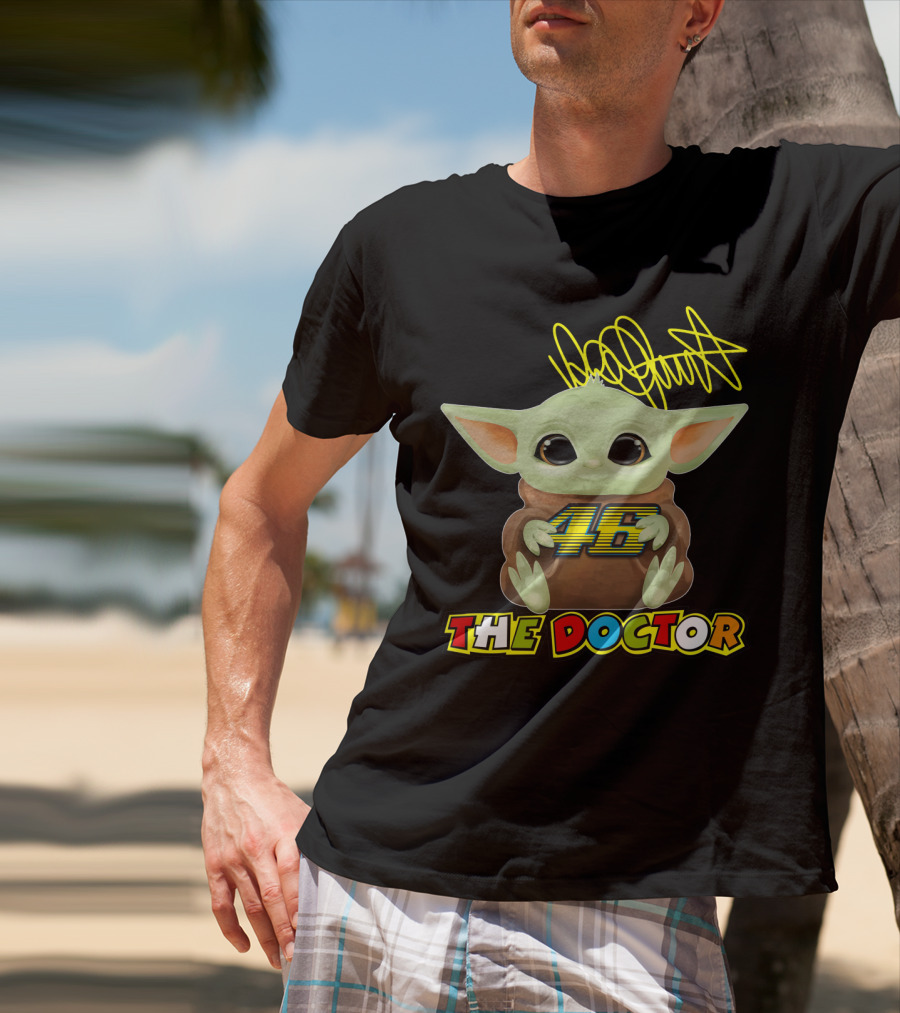 Valentino Rossi Baby Yoda The Doctor 46 T-Shirt