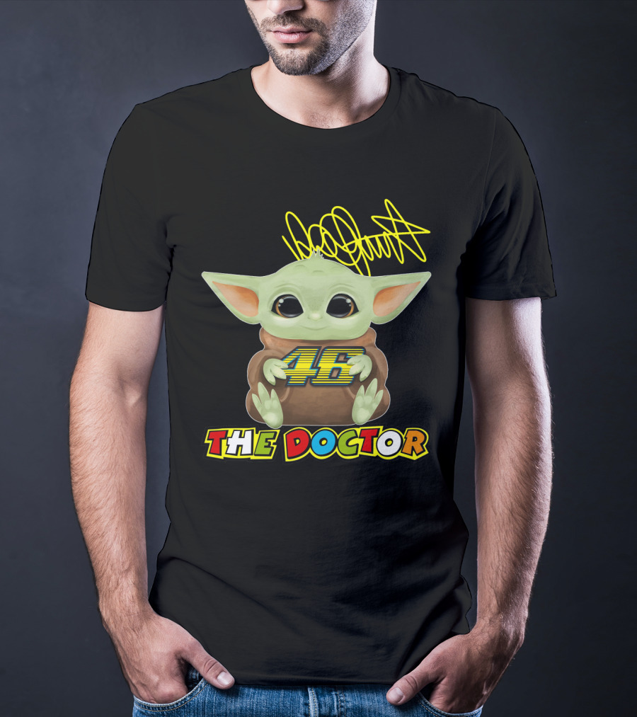 Valentino Rossi Baby Yoda The Doctor 46 T-Shirt