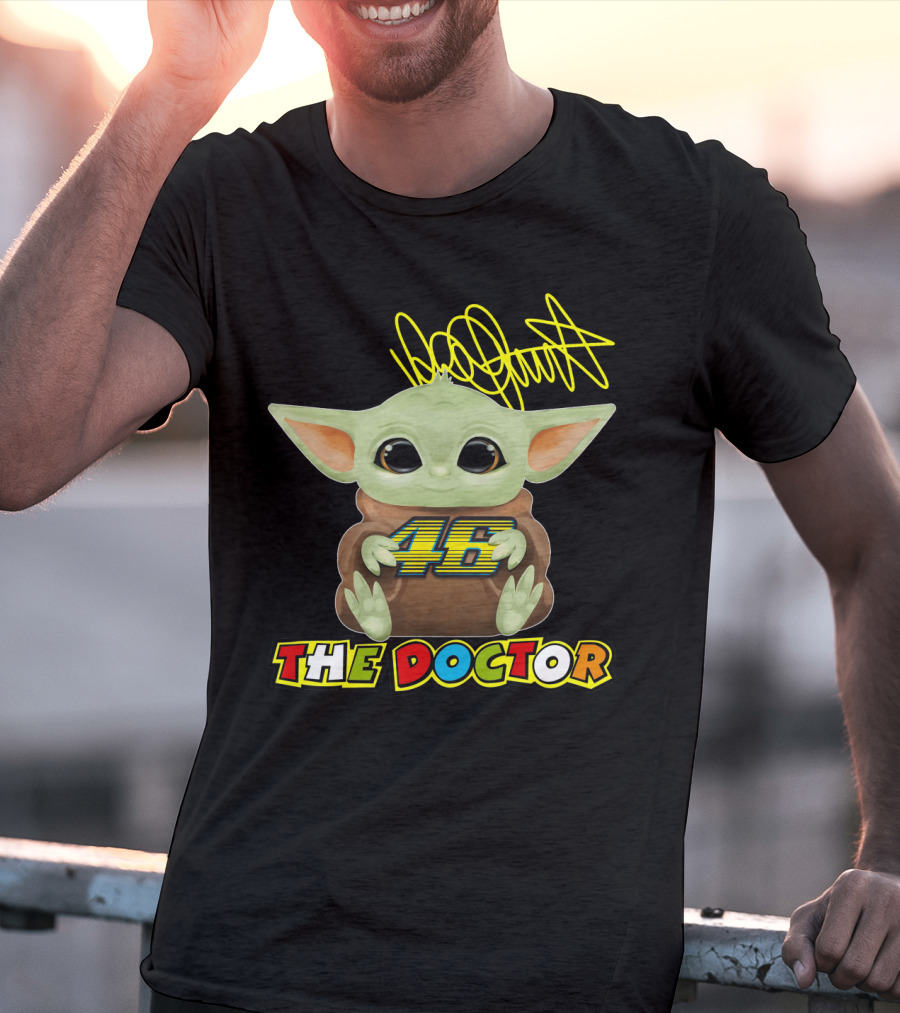 Valentino Rossi Baby Yoda The Doctor 46 T-Shirt