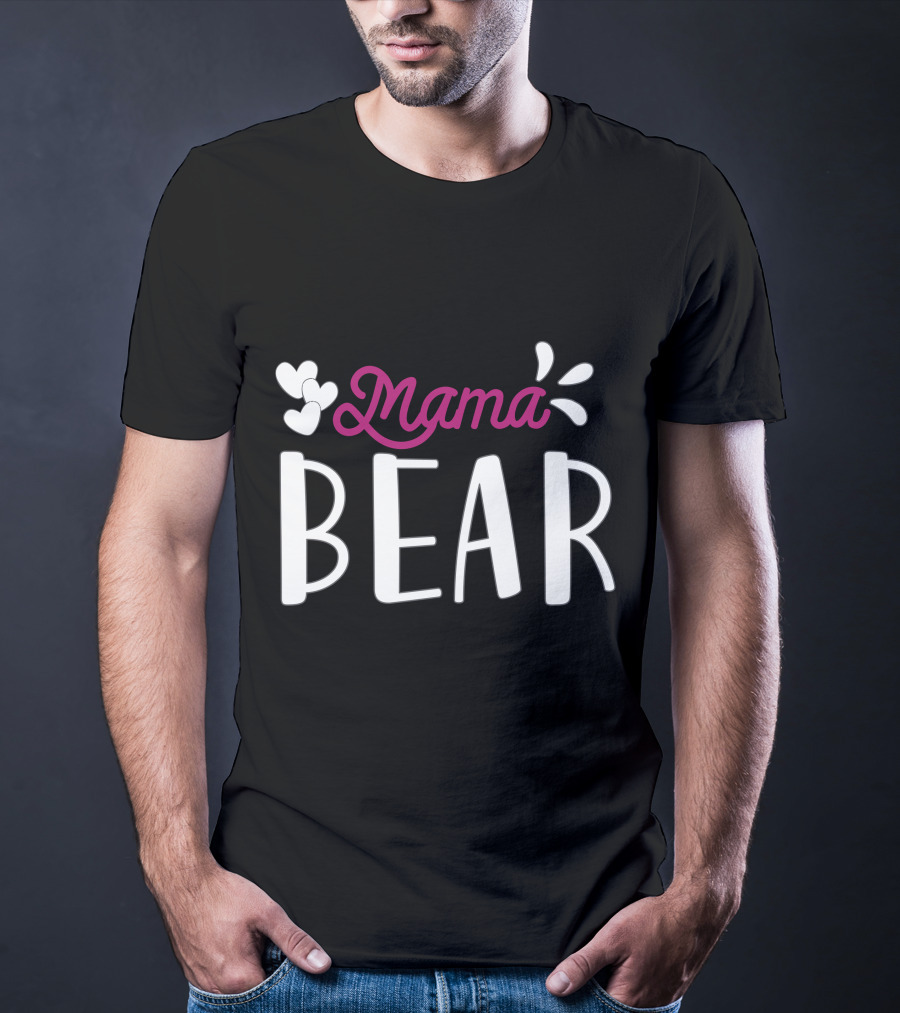 Mama Bear Heart Elements T-Shirt