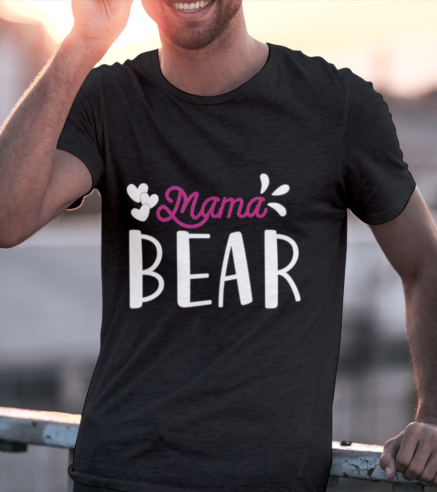 Mama Bear Heart Elements T-Shirt