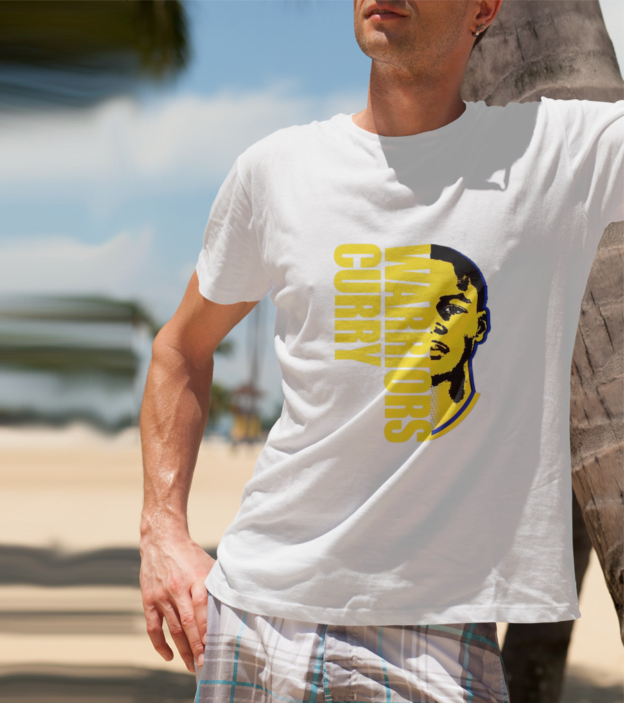 Warriors Curry Iconic Basketball Jersey Enthusiasts Premium T-Shirt