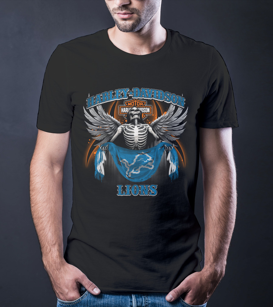 Harley Davidson Motor Lions T-Shirt