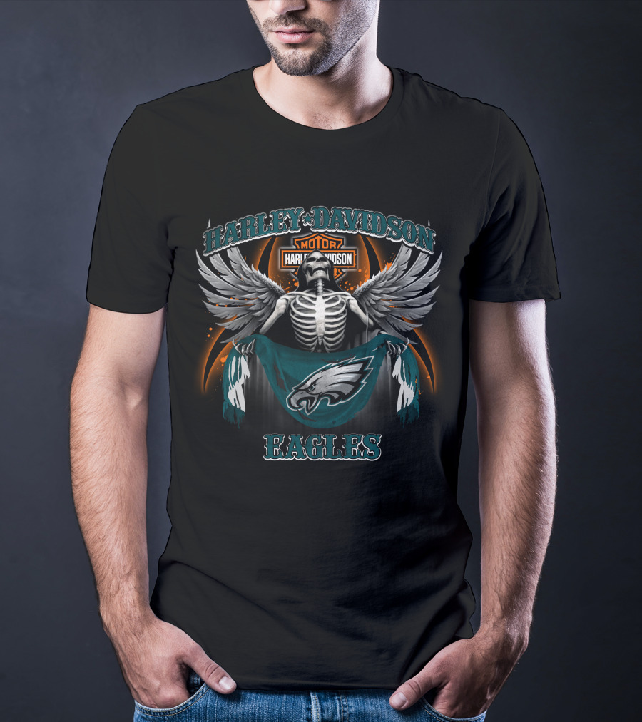 Harley Davidson Motor Eagles T-Shirt