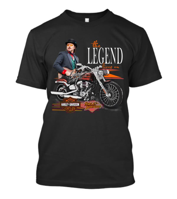 The Legend Lives On Harley Davidson Cycles T-Shirt