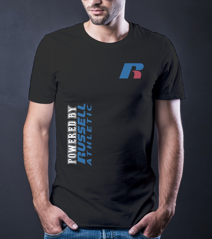 Powered By Russell Athletic R T-Shirt