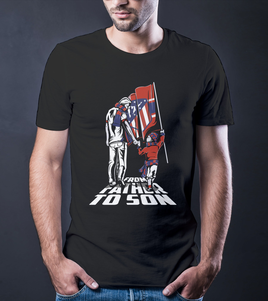 Atlético Madrid From Father To Son T-Shirt