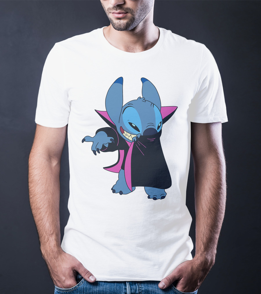 Disney Stitch Halloween Vampire Costume T-Shirt