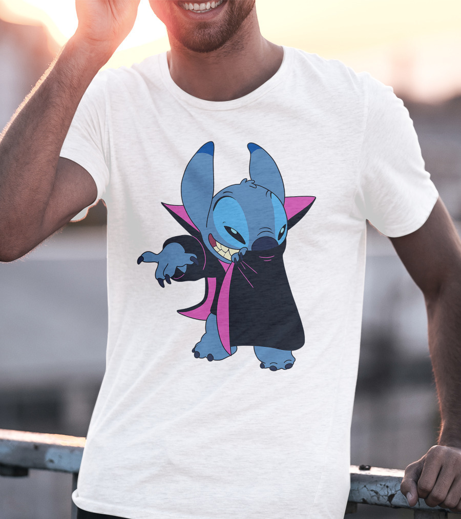 Disney Stitch Halloween Vampire Costume T-Shirt