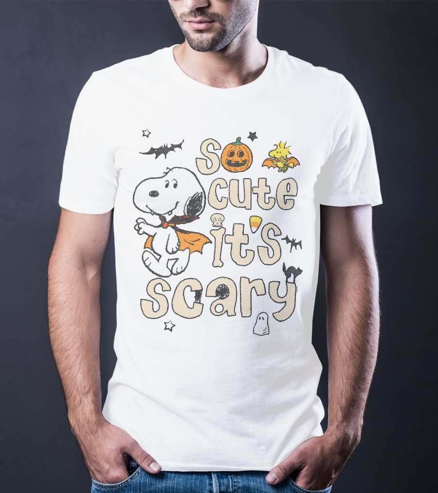 Halloween Snoopy So Cute It's Scary T-Shirt
