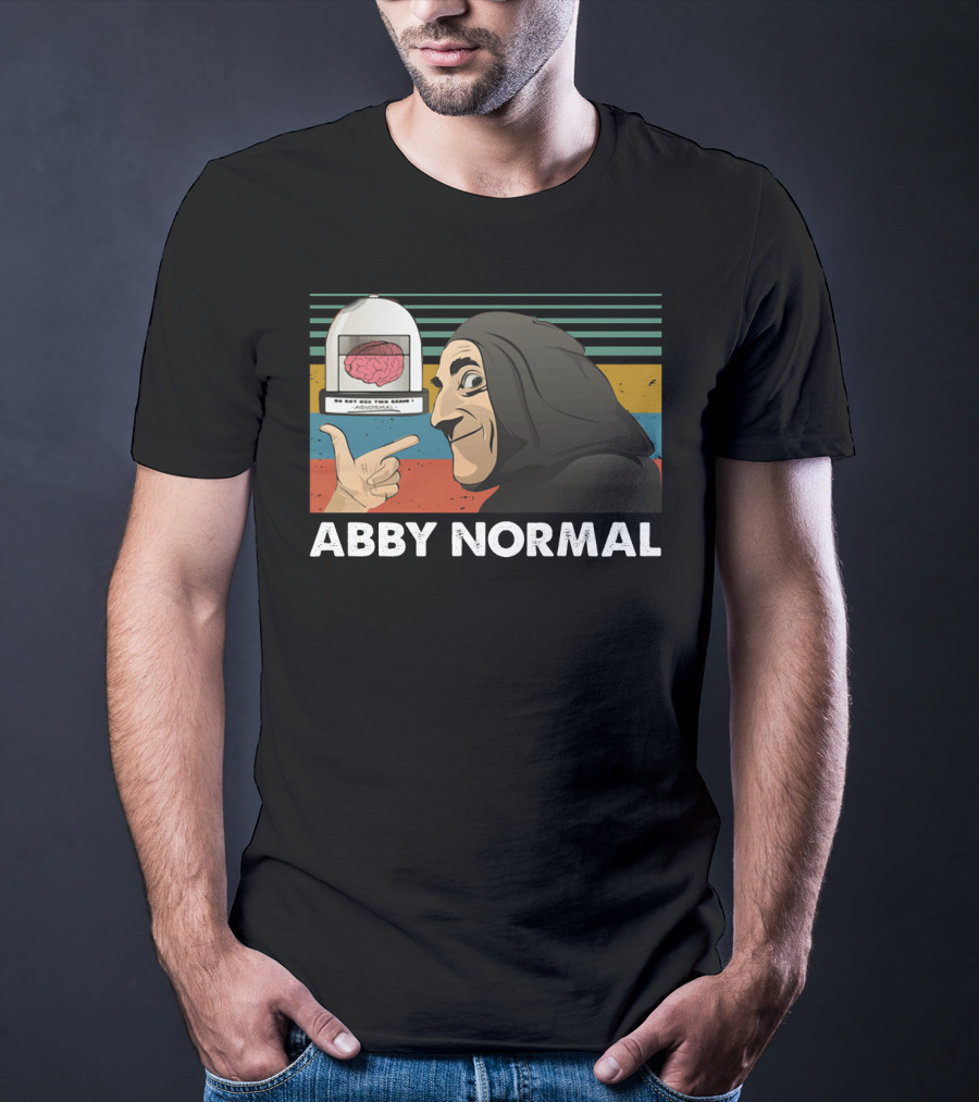 Abby Normal Igor Vintage Style Brain Placeholder T-Shirt