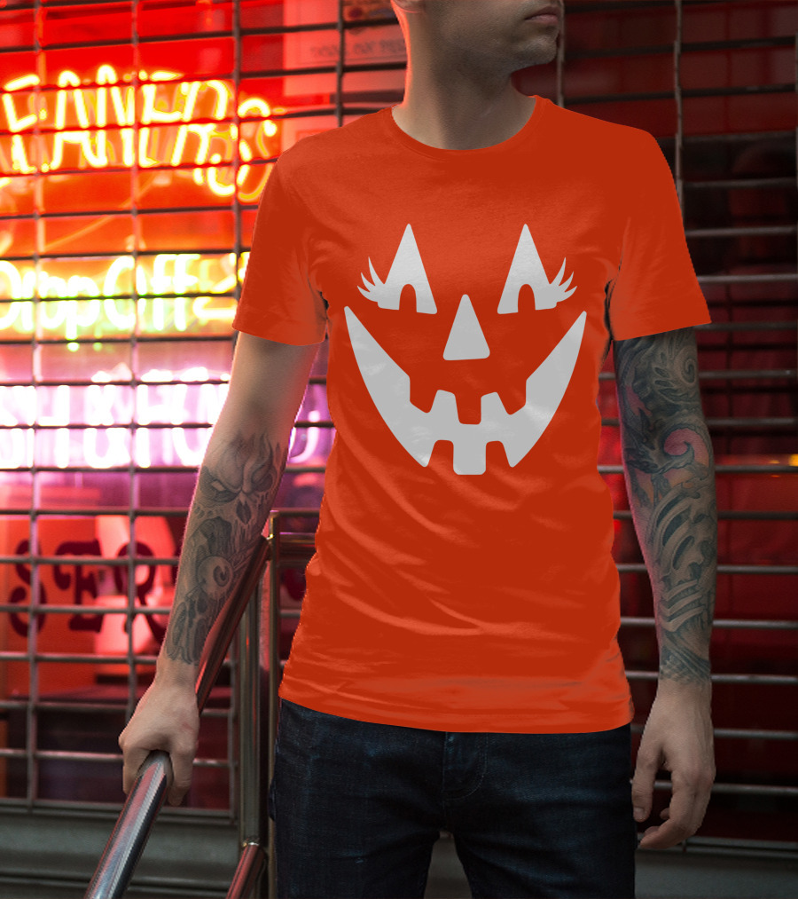 Halloween Pumpkin Pumpkin Face Halloween Party Halloween T-Shirt
