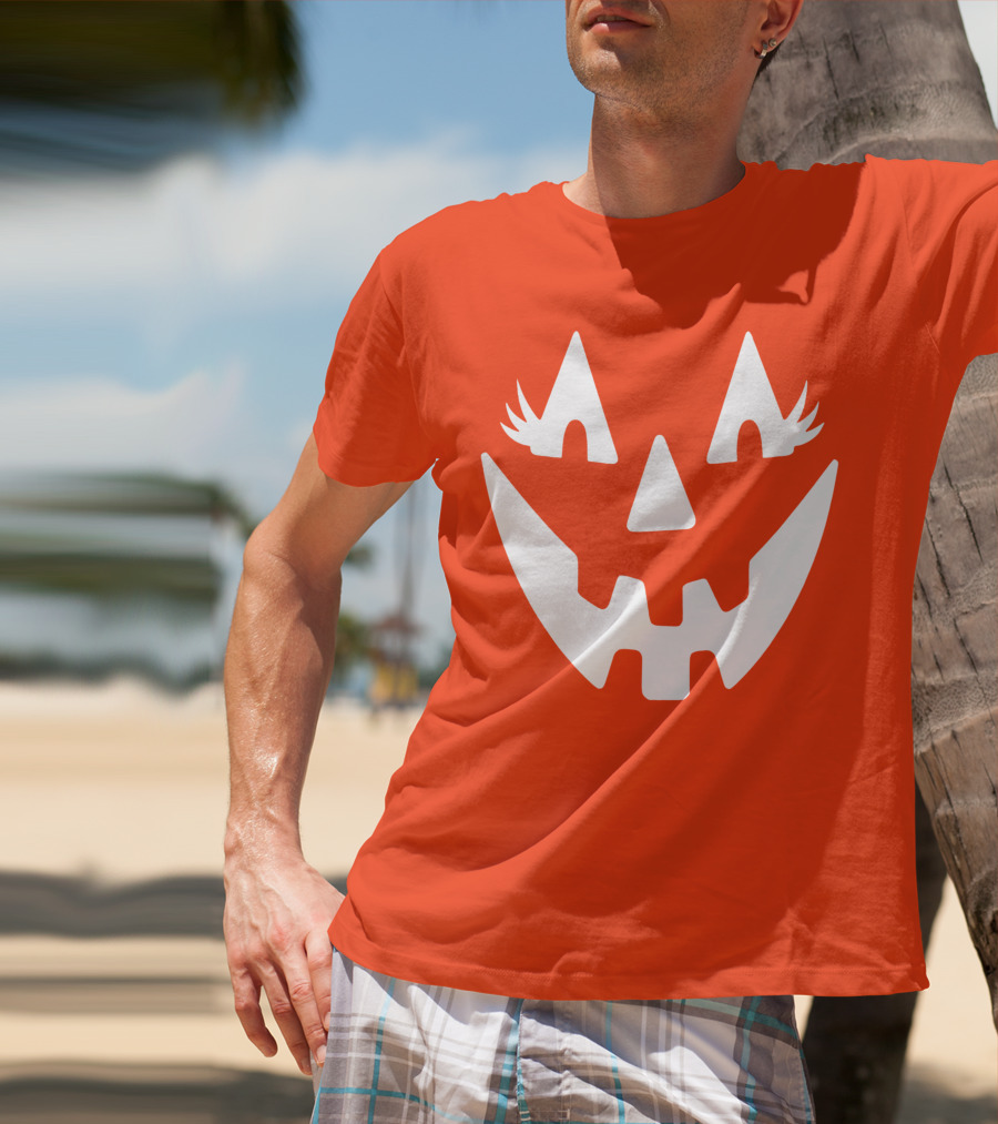 Halloween Pumpkin Pumpkin Face Halloween Party Halloween T-Shirt