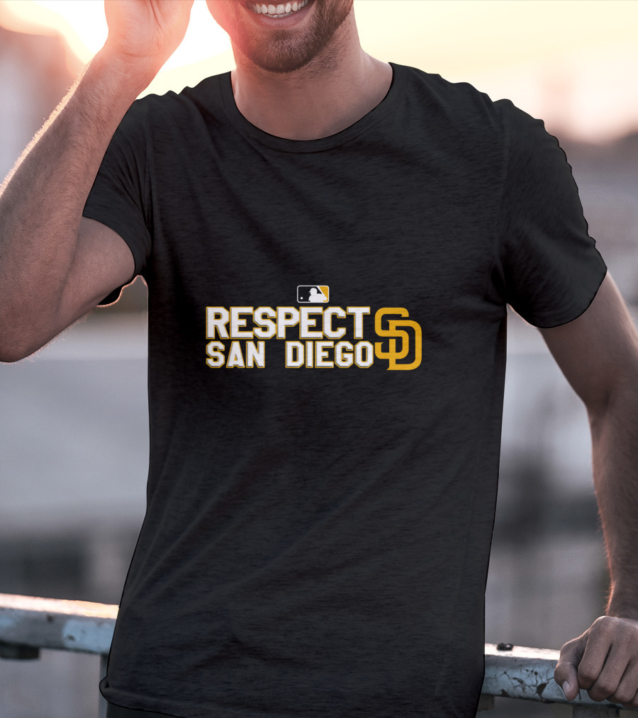 Respect San Diego Padres MLB T-Shirt