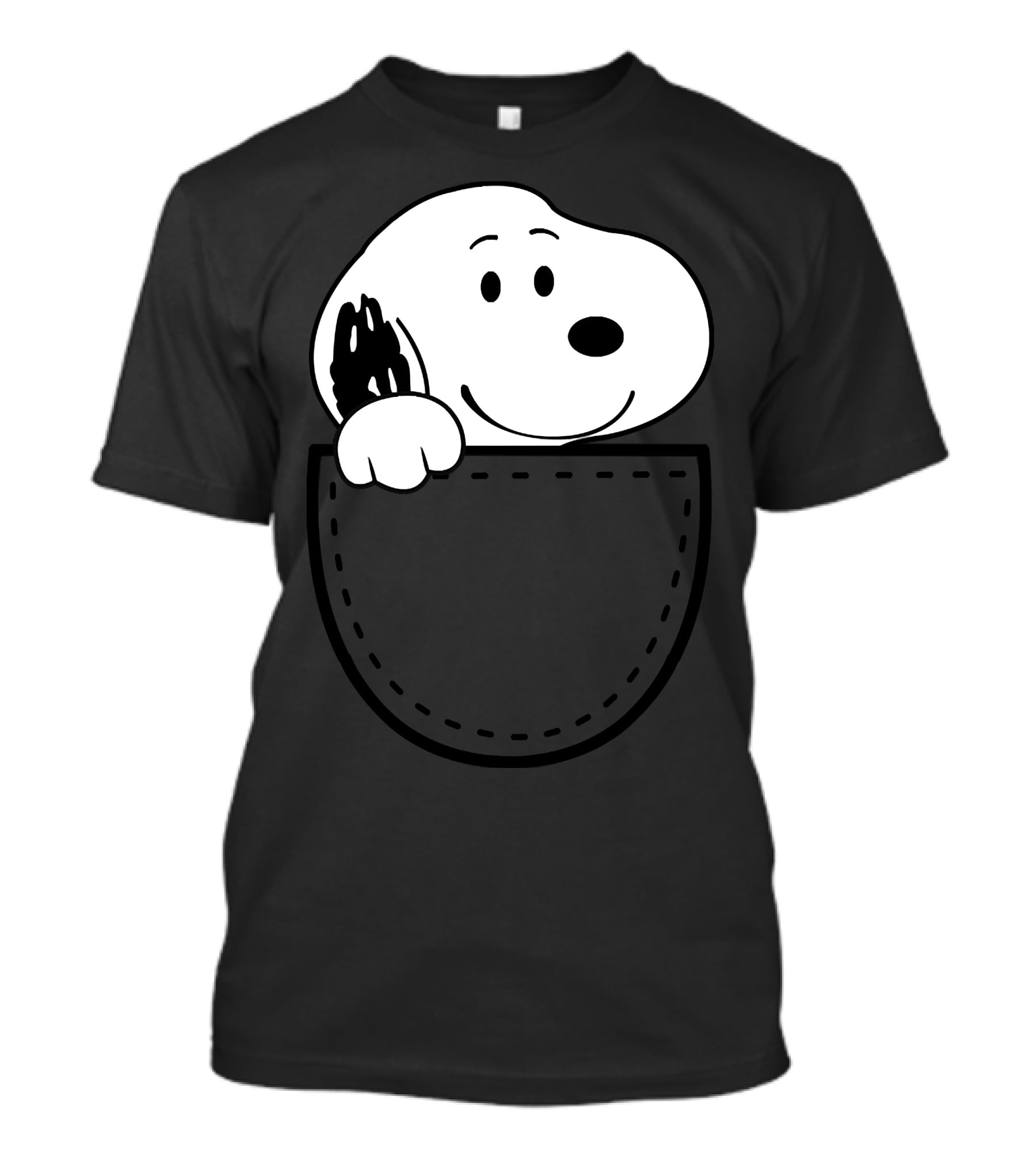 Snoopy Peanuts Pocket T-Shirt