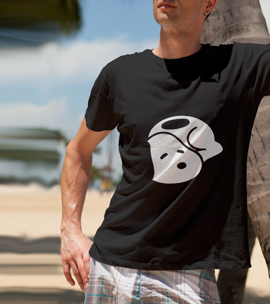 Baby Snoopy Sleeping Peanuts Character T-Shirt