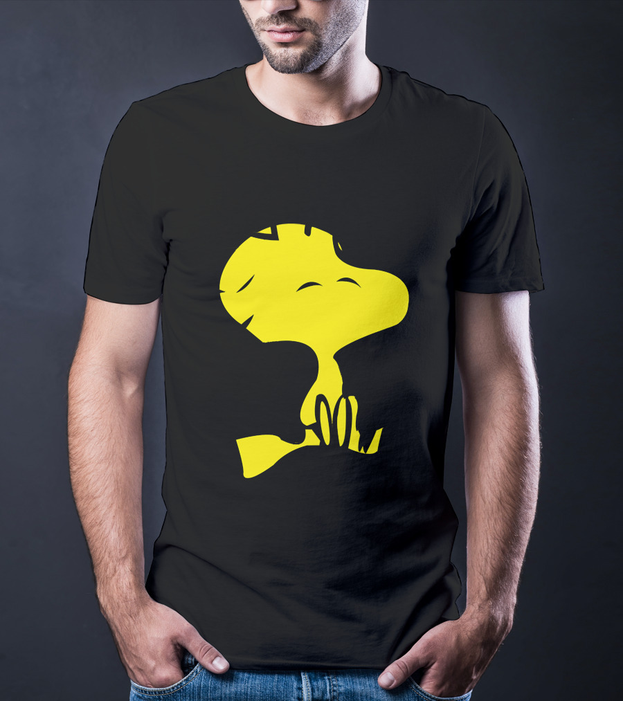 Woodstock Peanuts Cartoon Character Yellow Bird T-Shirt