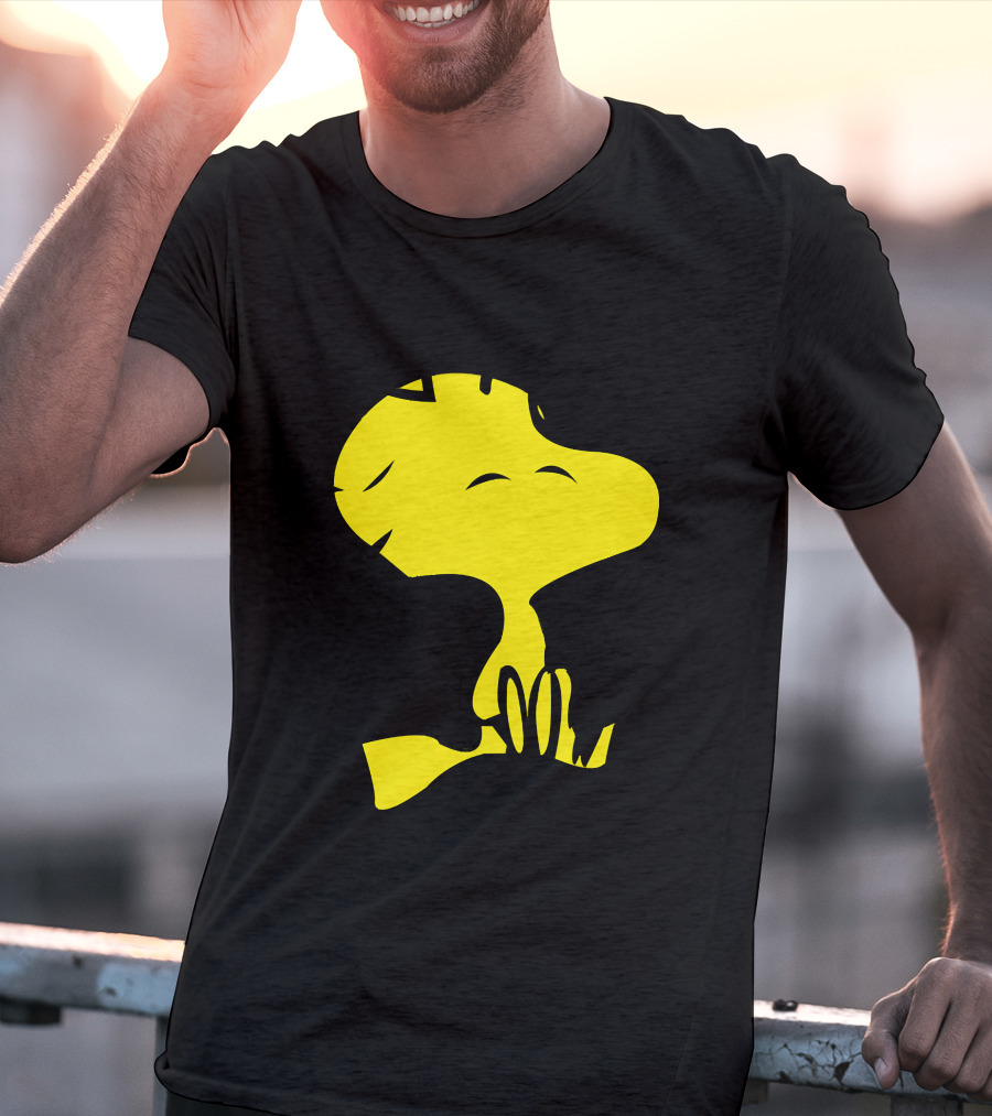Woodstock Peanuts Cartoon Character Yellow Bird T-Shirt