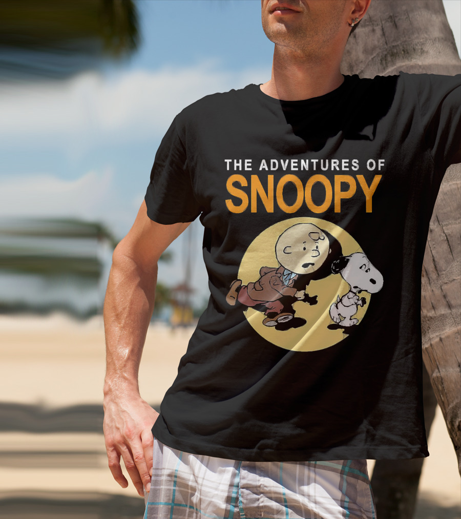 The Adventures Of Tin Tin And Snoopy T-Shirt