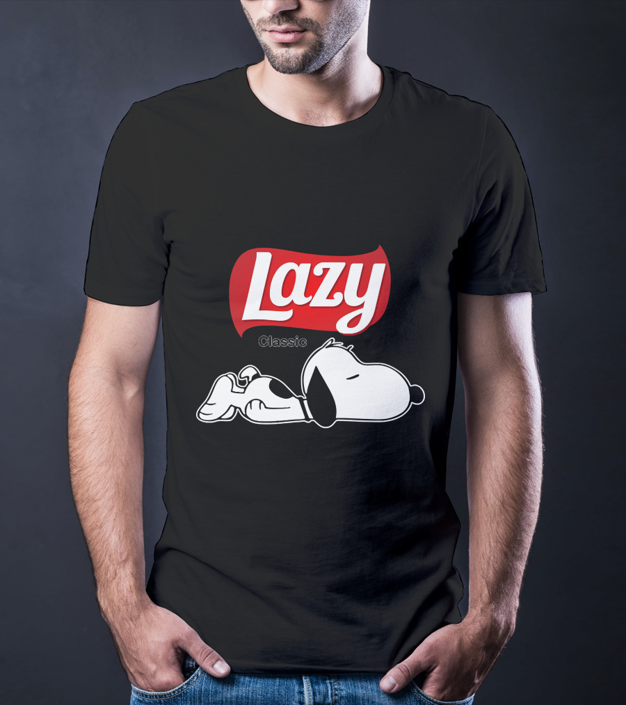 Lazy Classic Snoopy T-Shirt