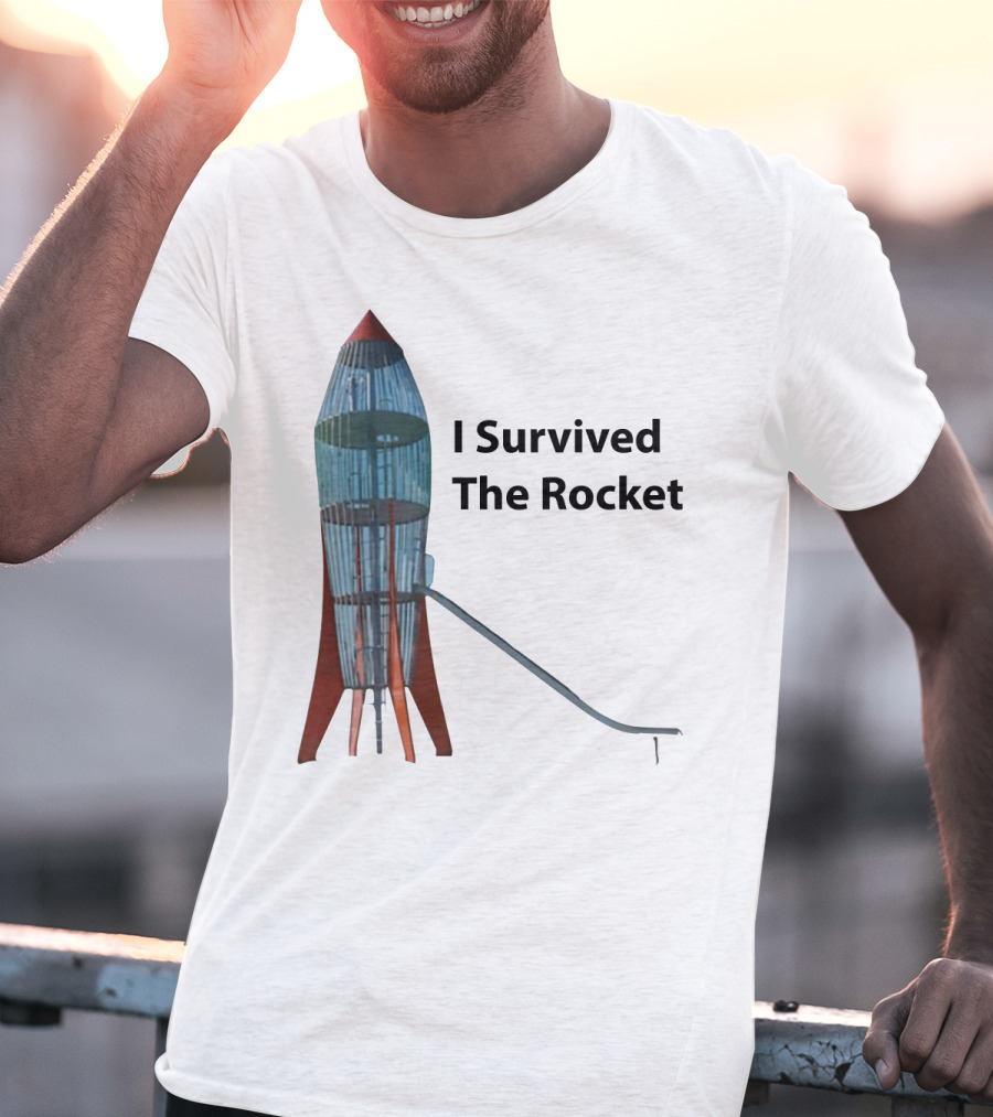 I Survived The Rocket Slide Experience T-Shirt