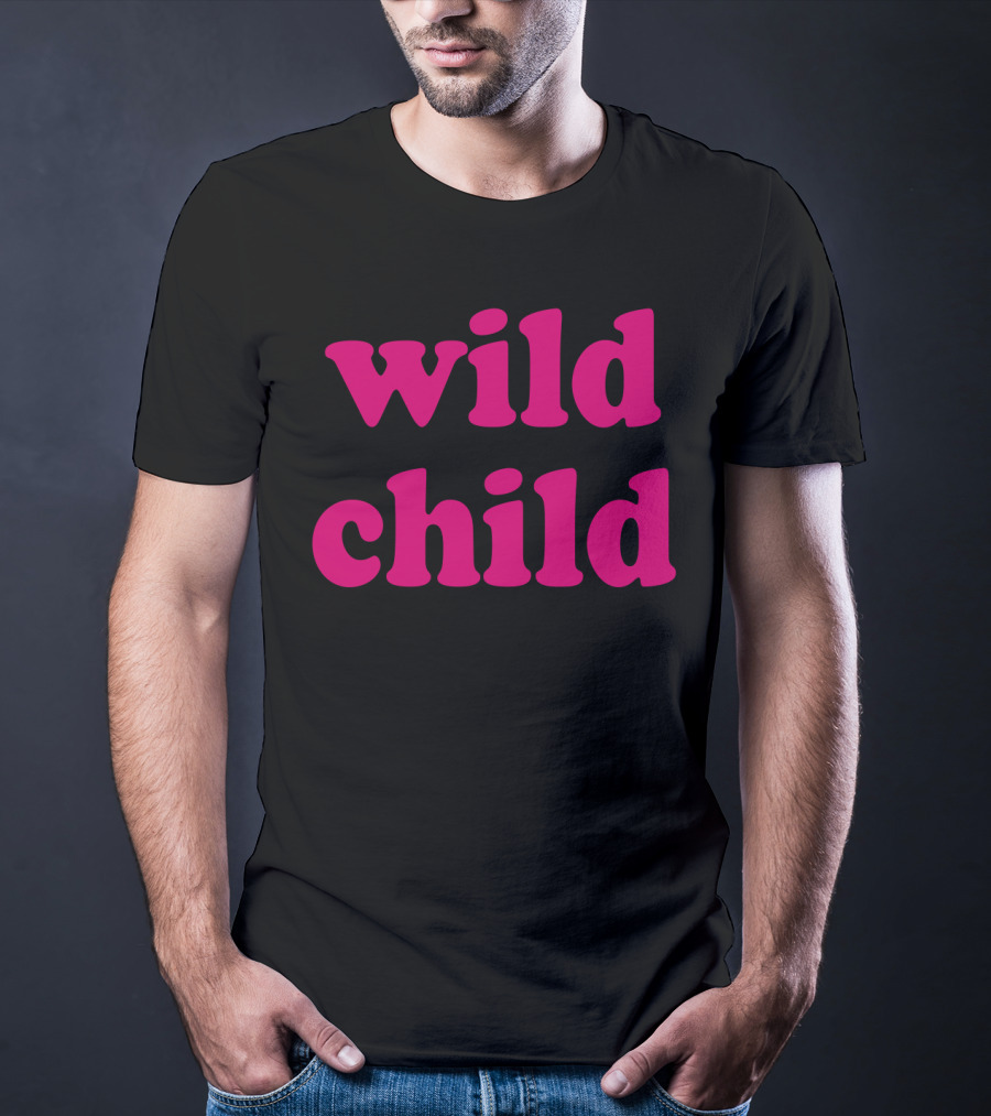 Wild Child Funny Matching Mom Vivid T-Shirt