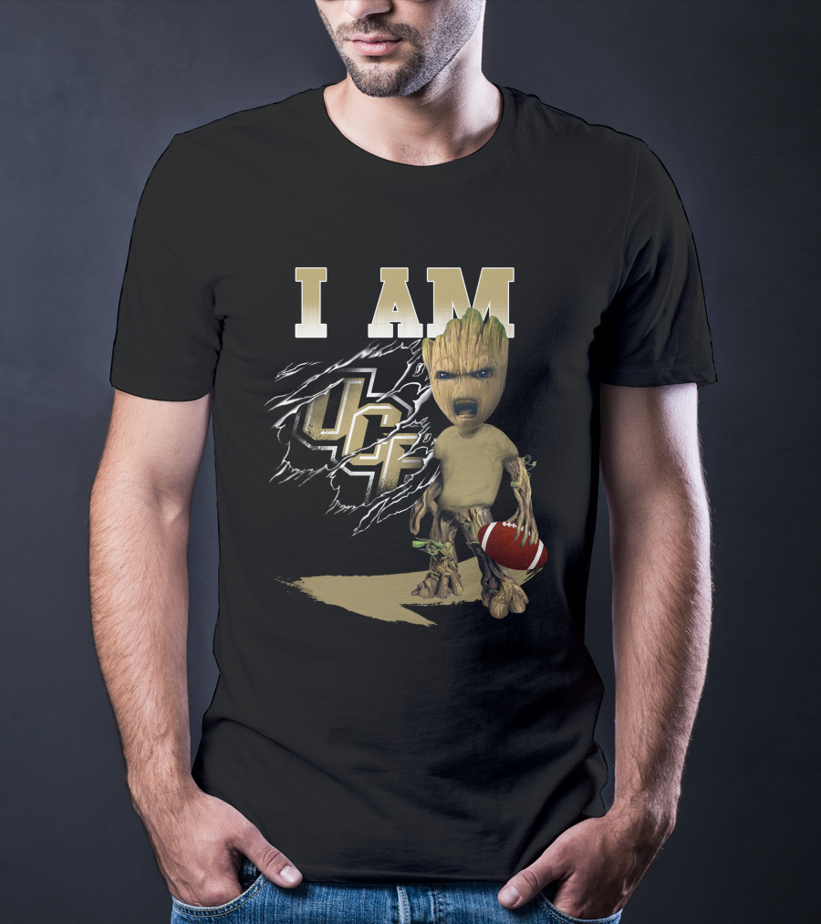 I AM UCF Knights Football Fan Character T-Shirt