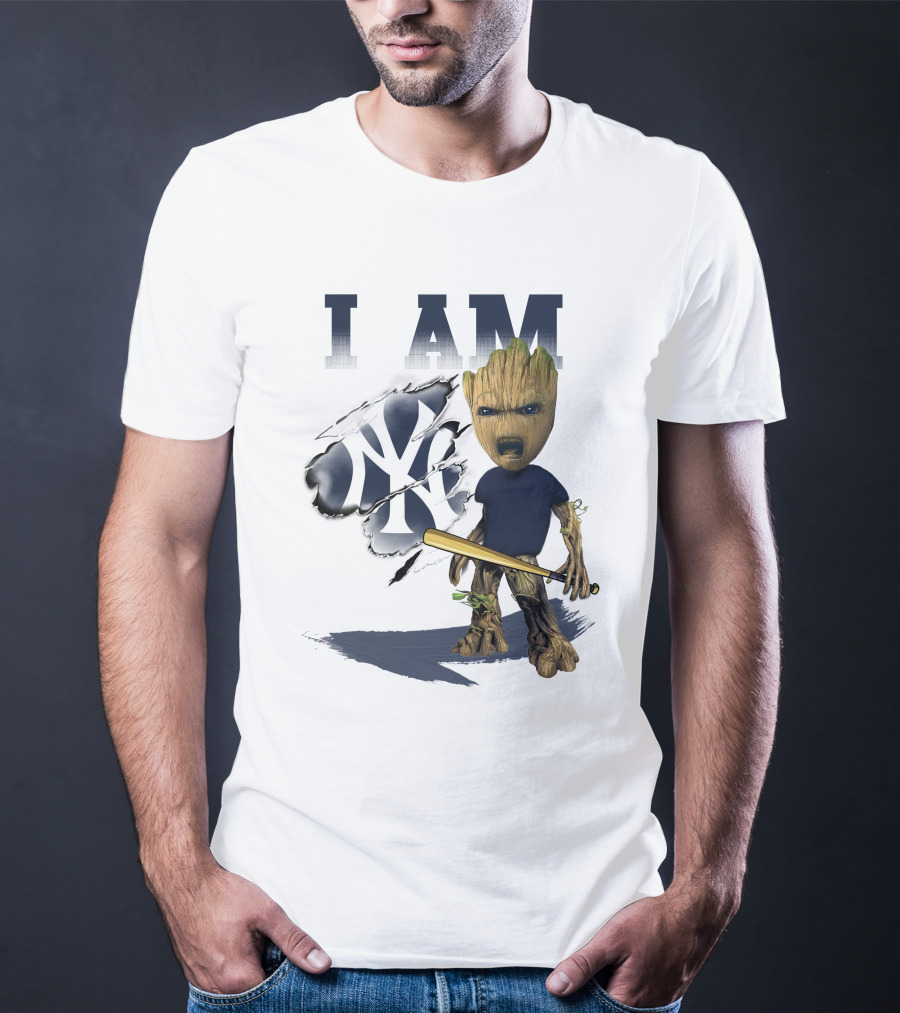 I Am New York Yankees Groot T-Shirt