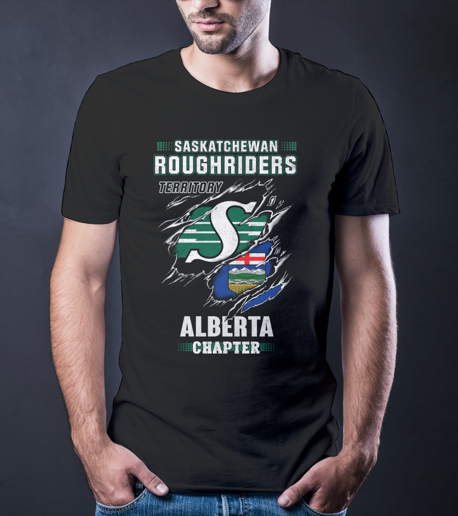 Saskatchewan Roughriders Territory Alberta Chapter T-Shirt
