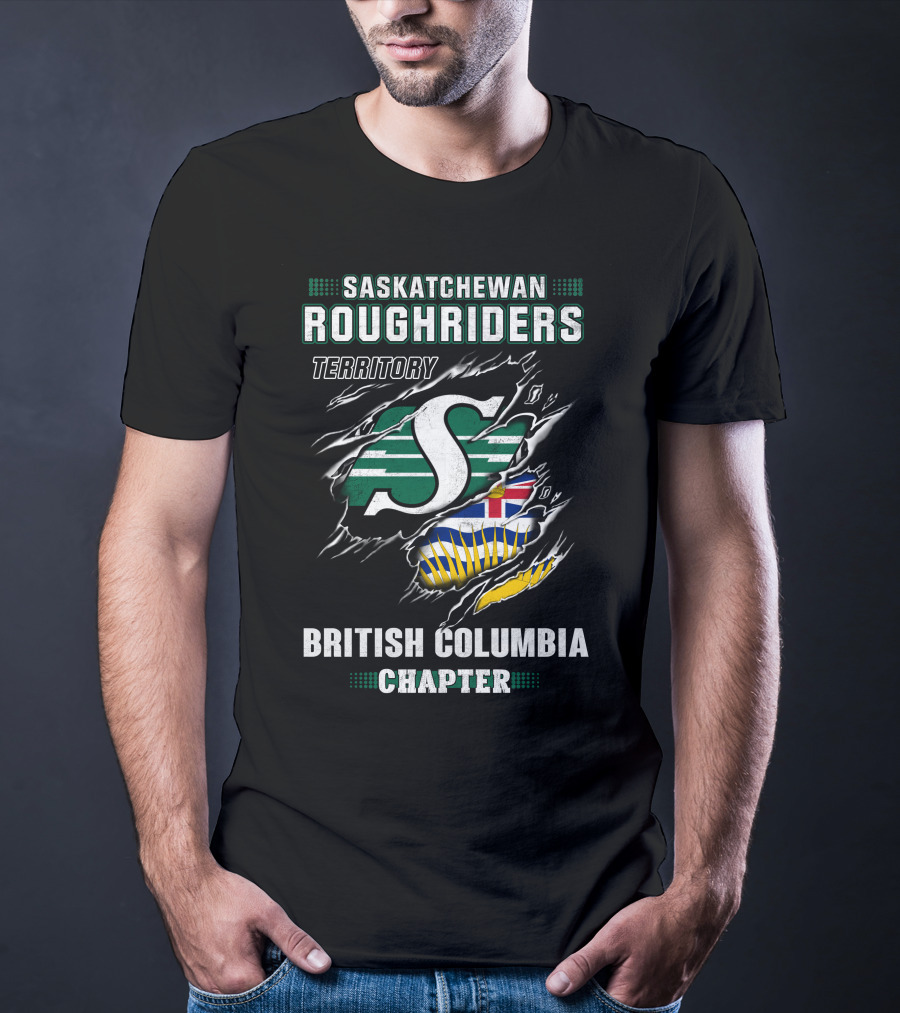Saskatchewan Roughriders Territory British Columbia Chapter T-Shirt