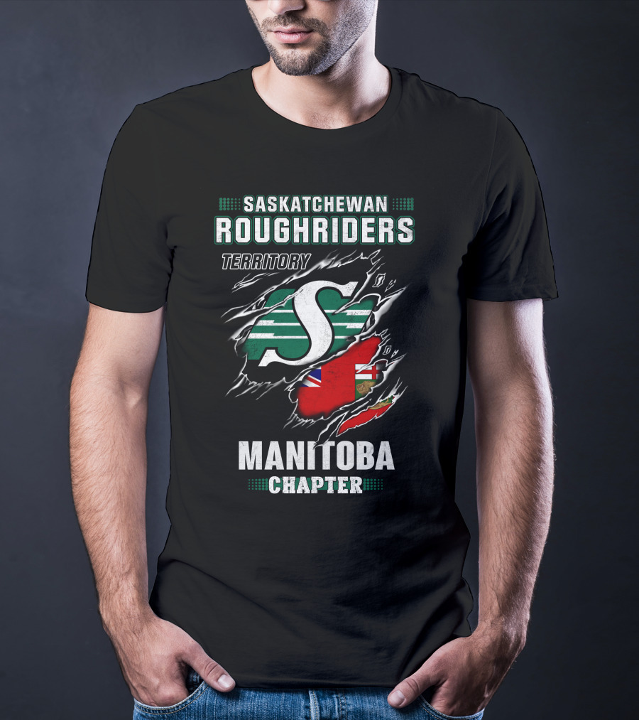 Saskatchewan Roughriders Territory Manitoba Chapter T-Shirt