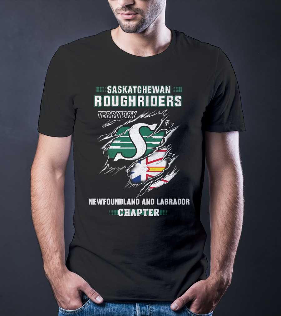 Saskatchewan Roughriders Territory Newfoundland And Labrador Chapter T-Shirt