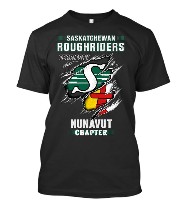 Saskatchewan Roughriders Territory Nunavut Chapter T-Shirt