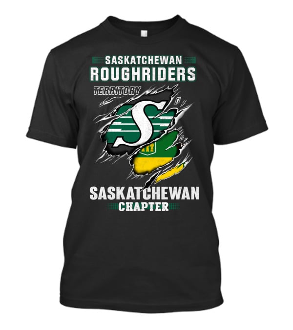 Saskatchewan Roughriders Territory Saskatchewan Chapter T-Shirt