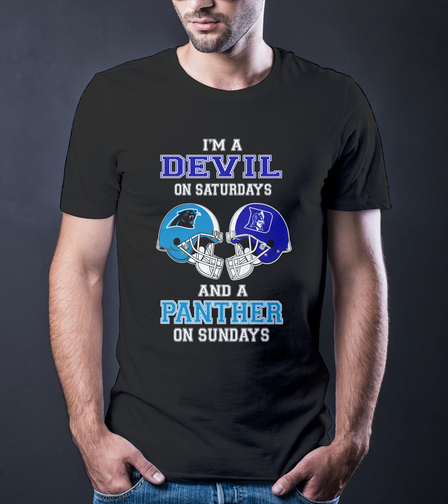 I'm A Devil On Saturdays And A Panther On Sundays T-Shirt