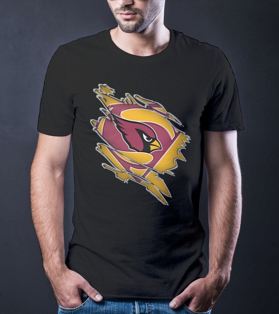 Cardinals Super Hero Emblem Display T-Shirt