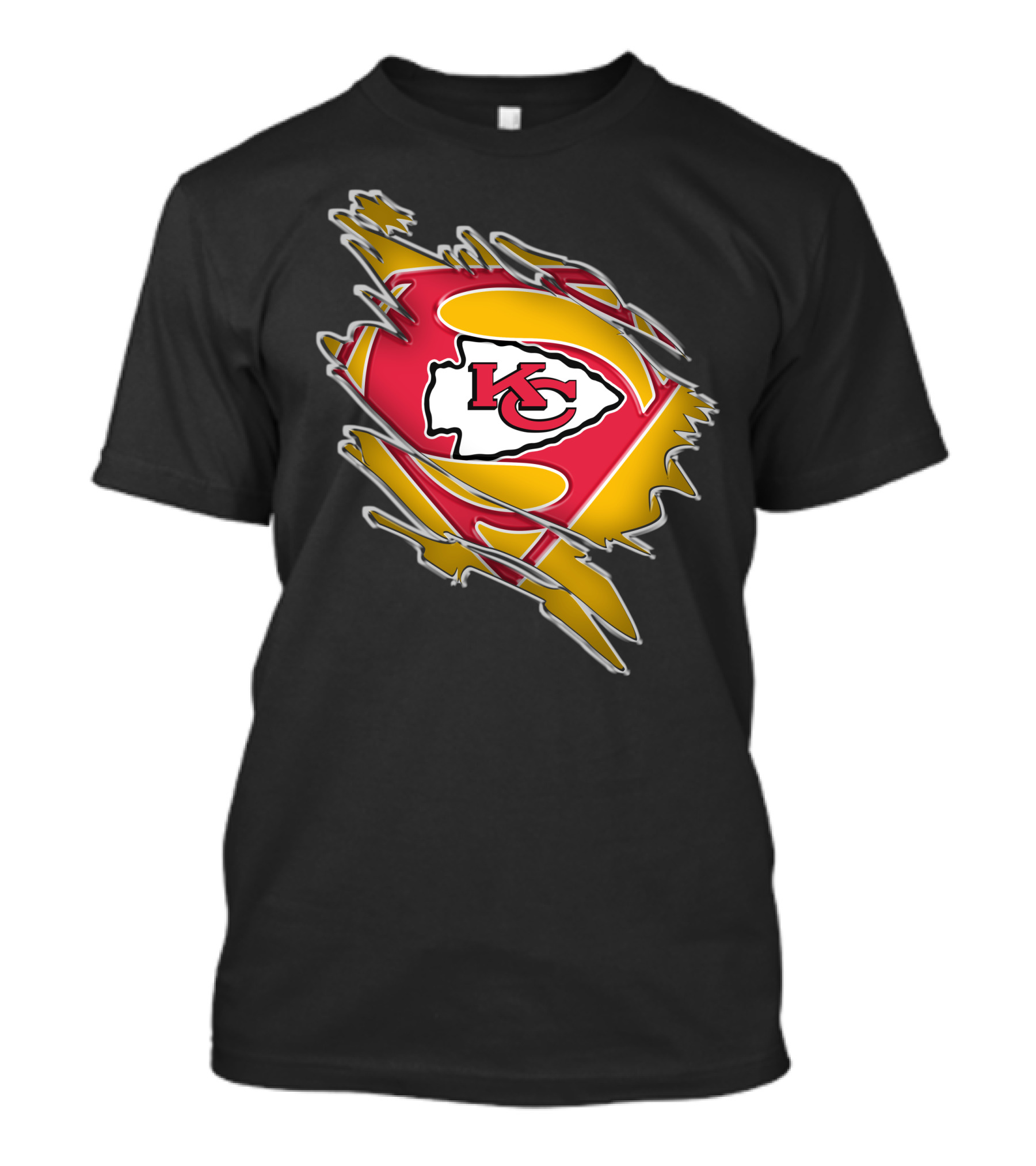 Kansas City Chiefs Super Logo Emblem T-Shirt