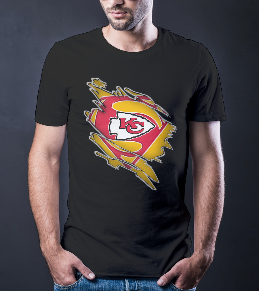Kansas City Chiefs Super Logo Emblem T-Shirt