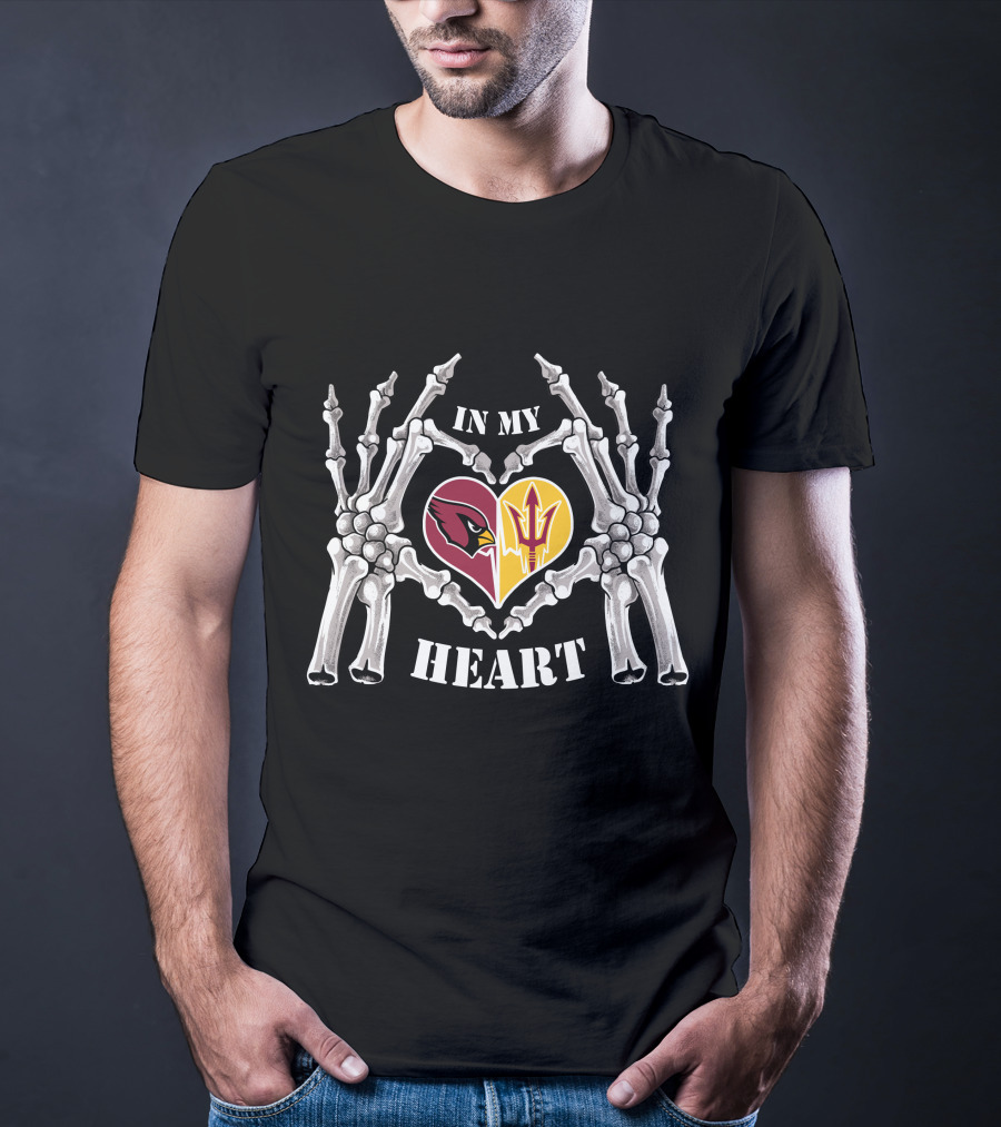 Cardinals Arizona State In My Heart T-Shirt