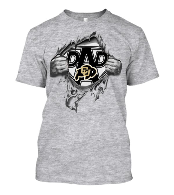DAD Colorado Buffaloes Super Dad T-Shirt