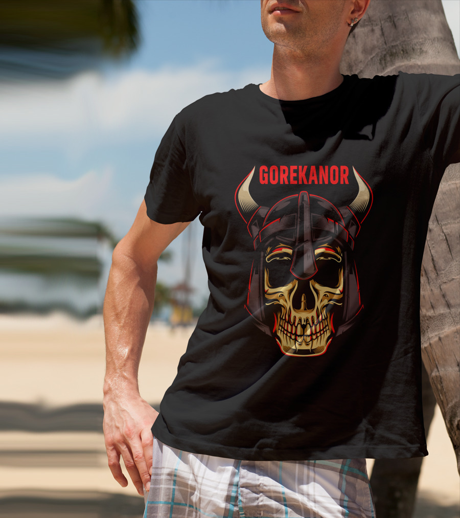 Gorekanor Skull Viking T-Shirt