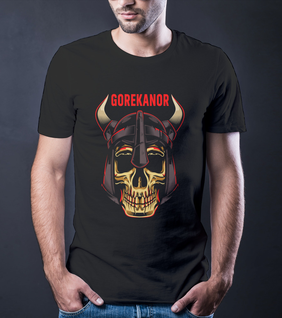 Gorekanor Skull Viking T-Shirt