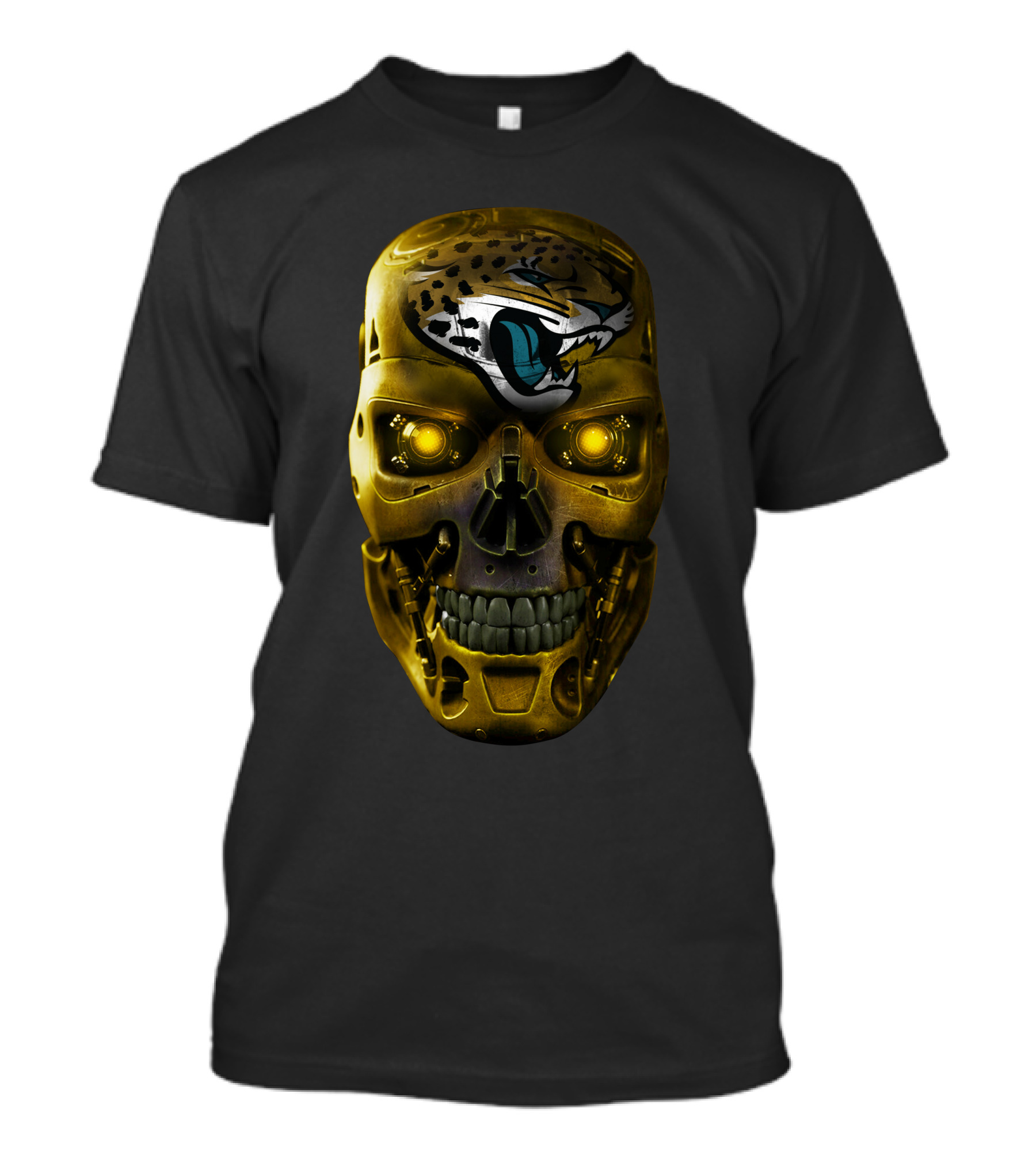 Terminator Skull Jaguars T-Shirt