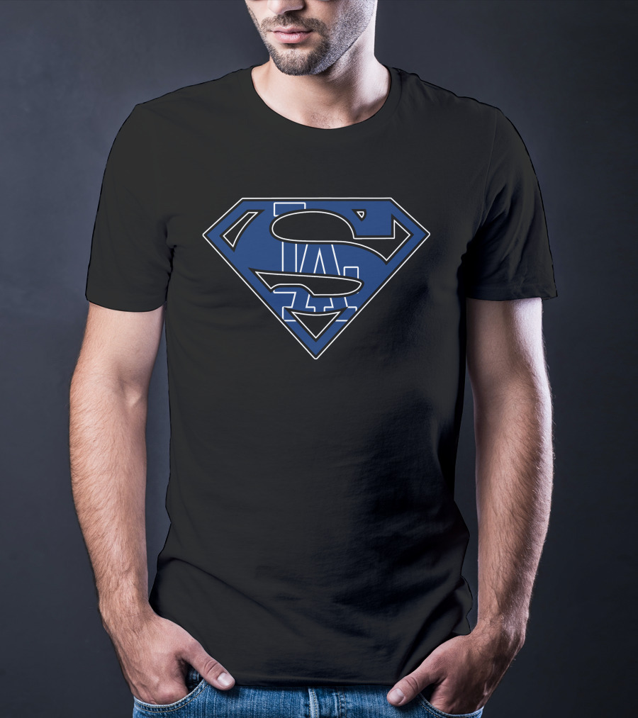 Super Man Los Angeles Dodgers T-Shirt