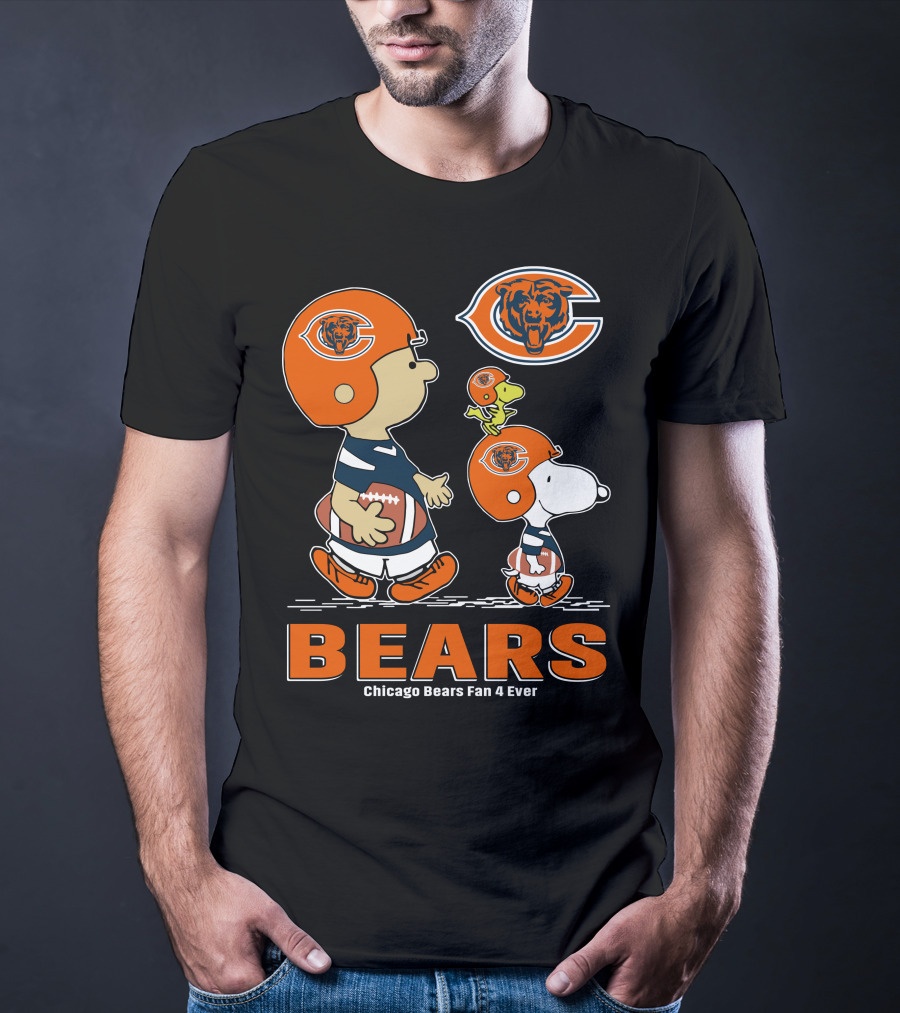 Chicago Bears Fan 4 Ever Bears T-Shirt